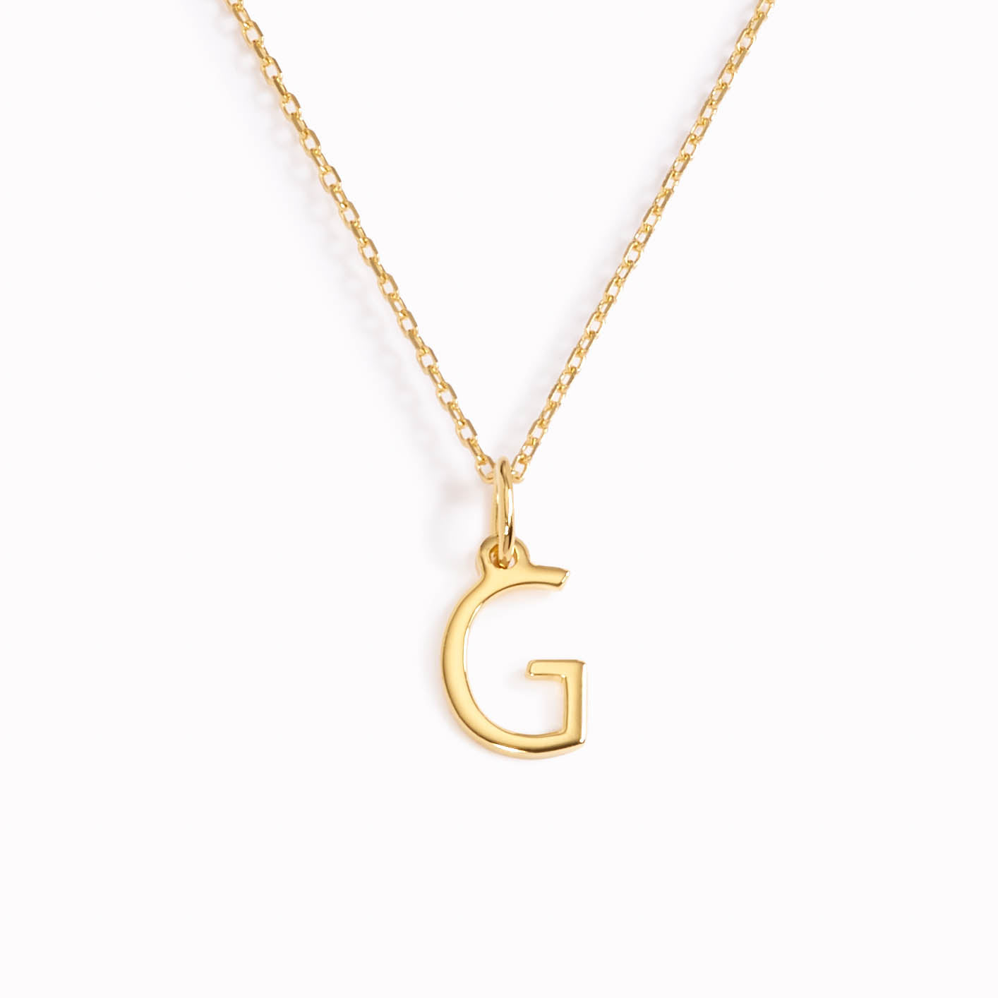 G Necklace / Gold Initial Necklace