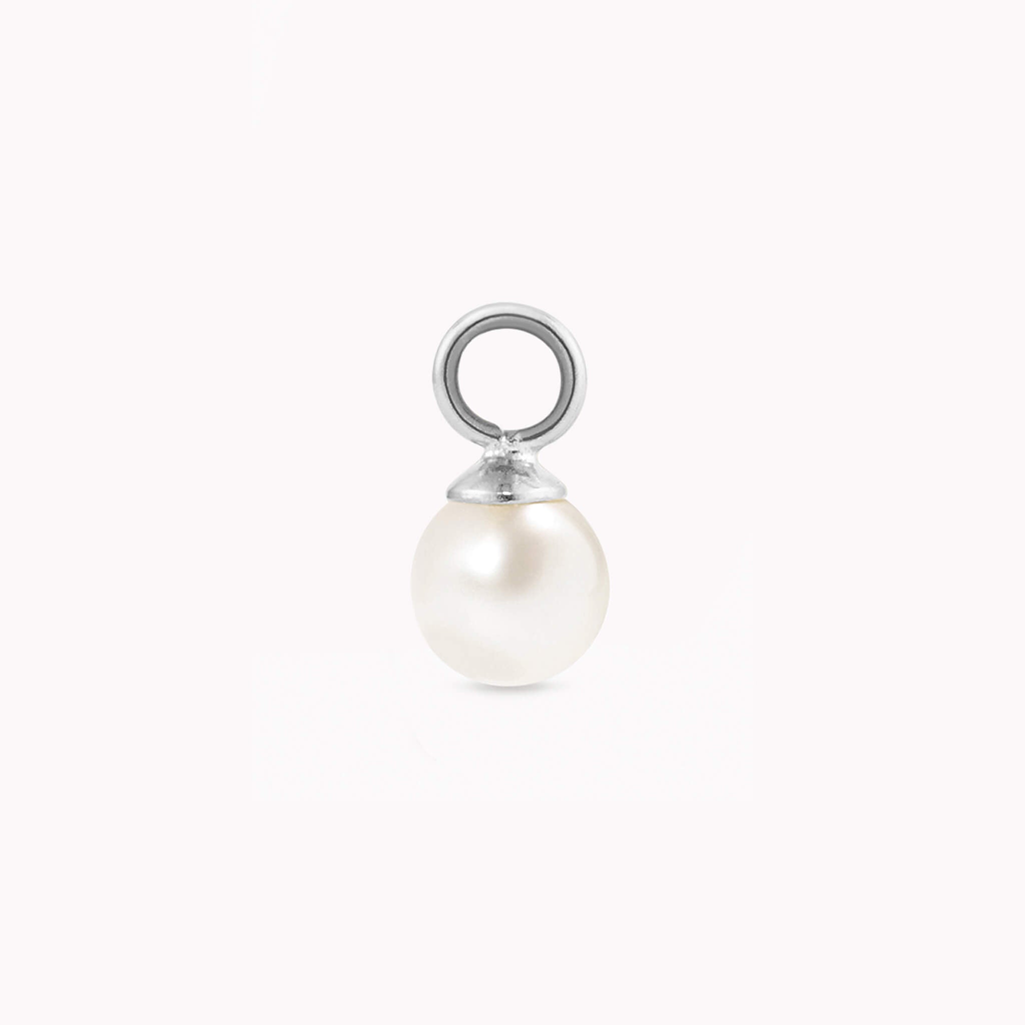 Replacement Pearl for Kirsten Pearl Huggies (Silver)