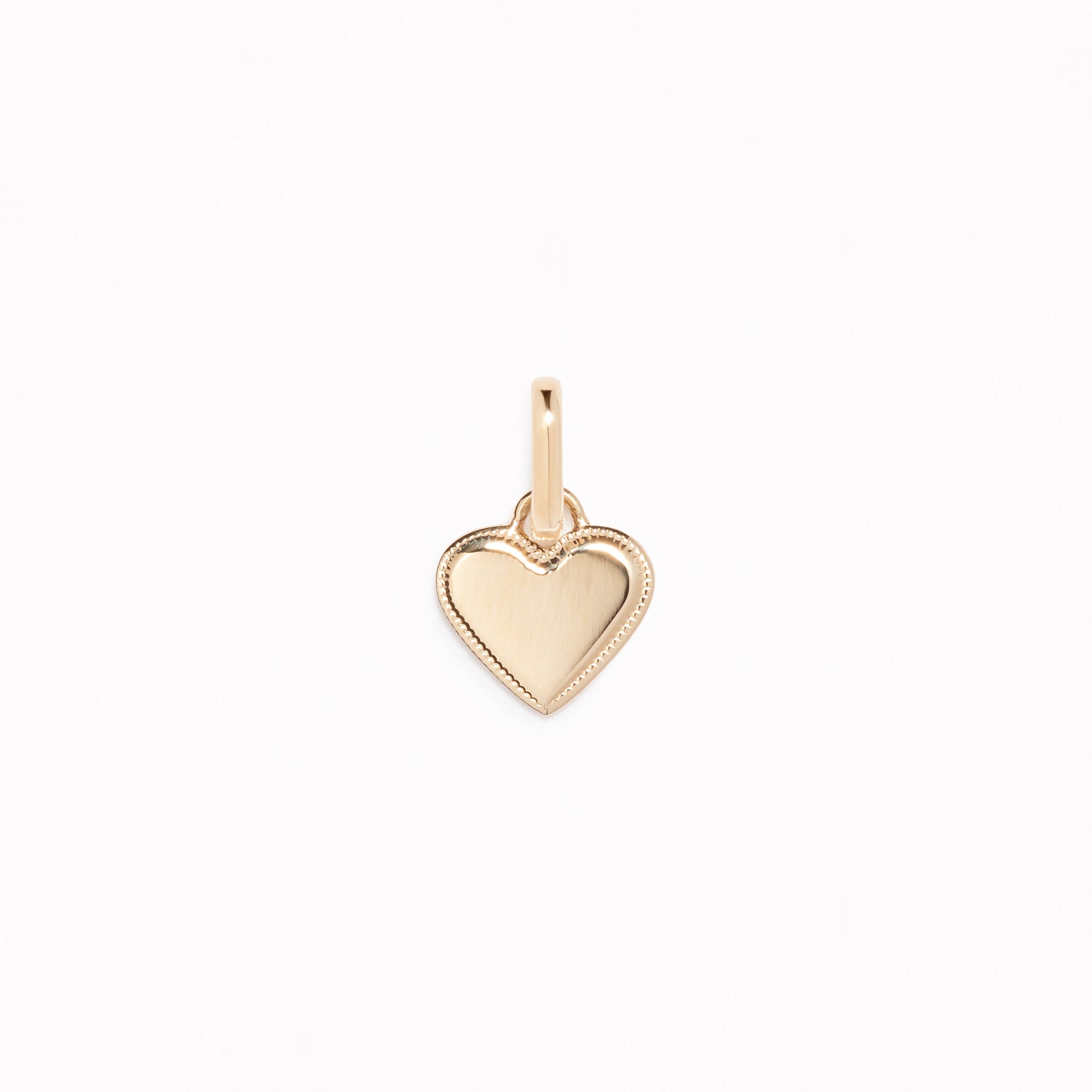 Heart Charm 14k Gold