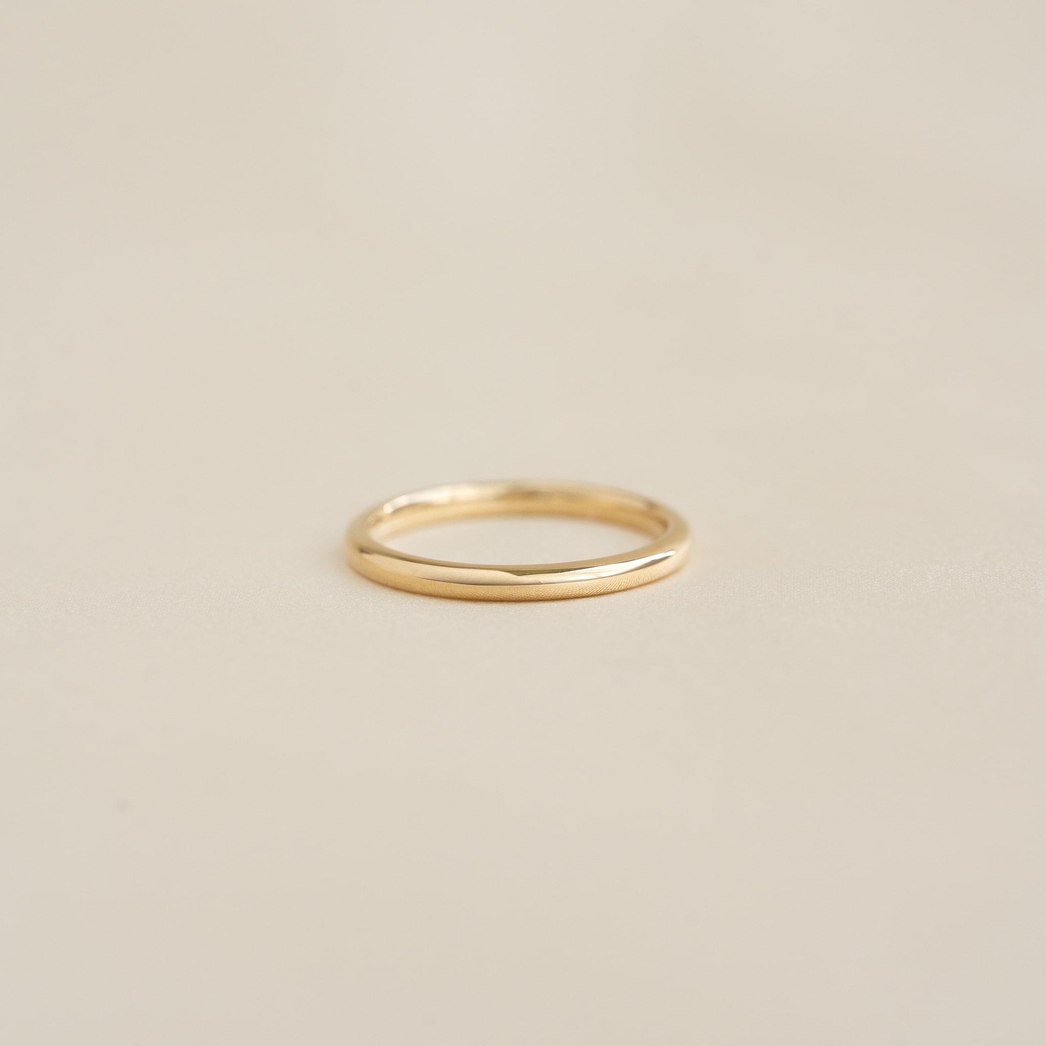 Round 14k Gold Band - Marni