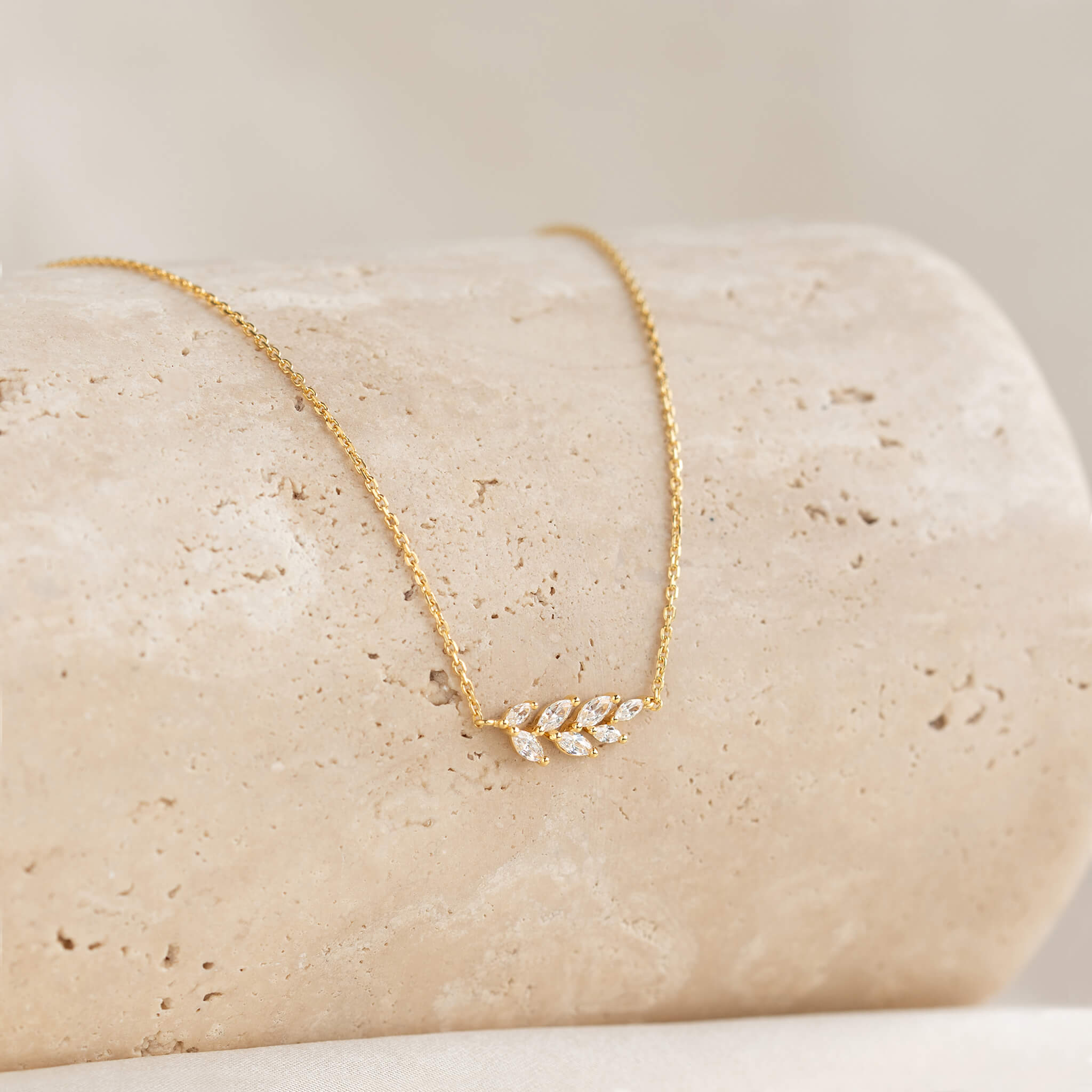 Leaf Necklace - Marcella
